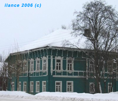Жилой дом, вторая половина ХIХ века, проспект Ленина, 33.
            Фото: Марина Егорова