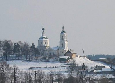 Церковь Рождества Богородицы (1708) в селе Роща. 
         Фото: Марина Егорова