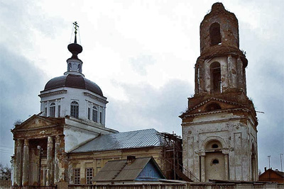 Крестовоздвиженская церковь (1818). 
            Фото: Nordprod