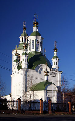 Крестовоздвиженская церковь (1755—1792). 
        Фото: Денис Кабанов