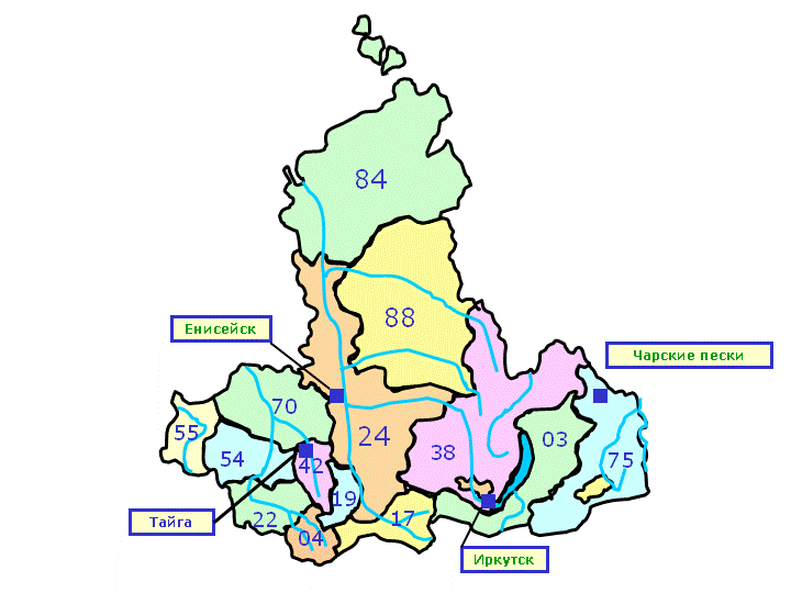 Достопримечательности Сибирского федерального округа